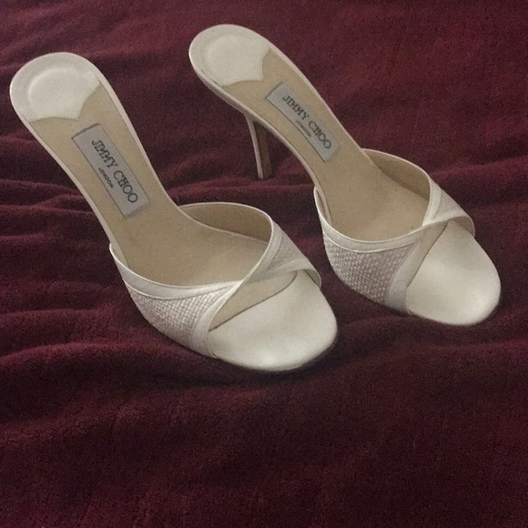 jimmy choo cream shoes